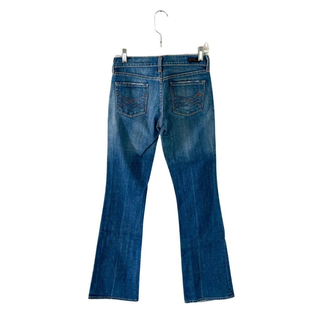 Citizens of Humanity Elle #064 Low Rise Bootcut Stretch Y2k Vintage Jeans Sz 25